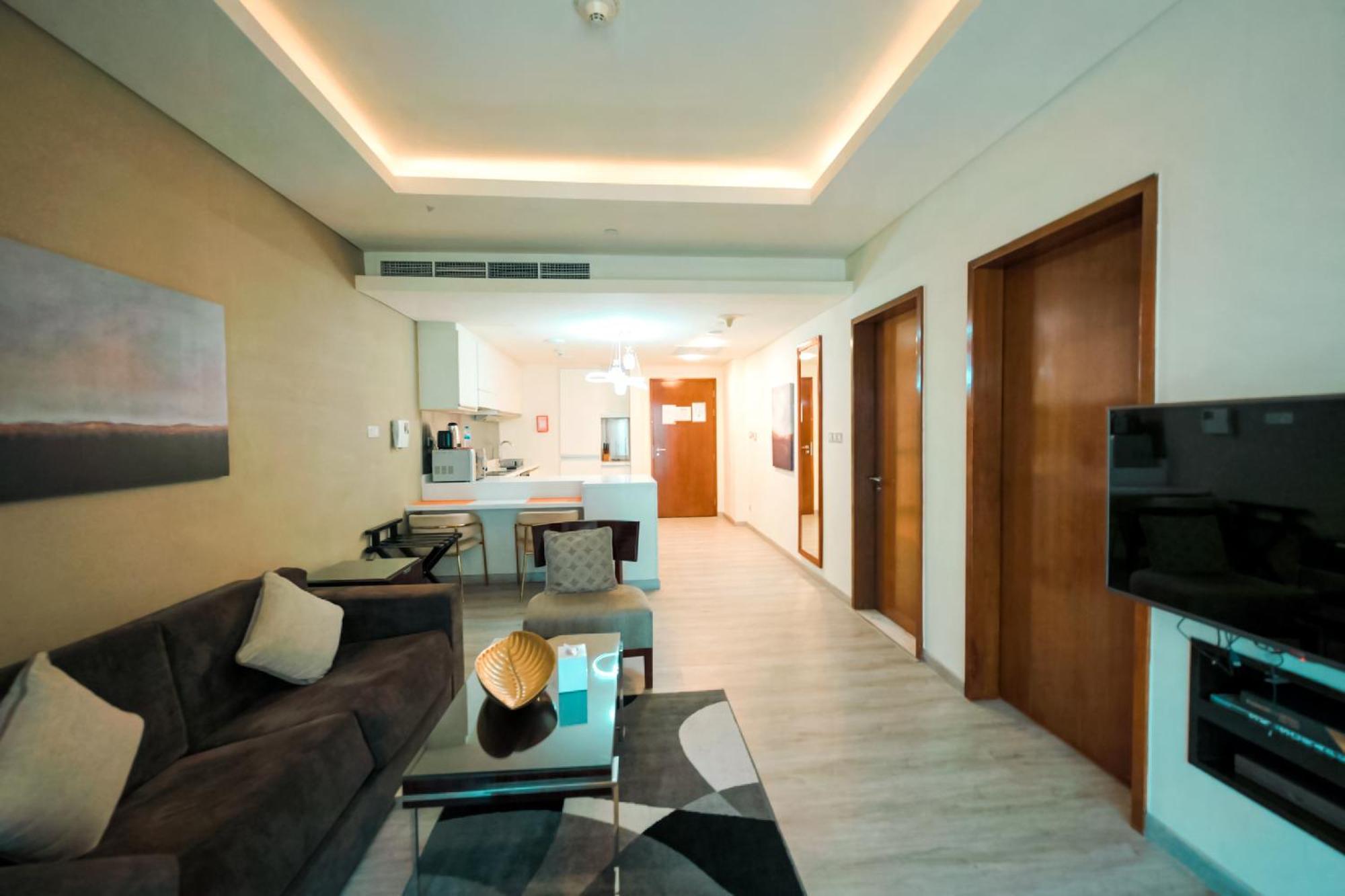 Emaar Fashion Avenue One Bedroom - Formerly Address Dubai Mall Four Apple Holiday Homes Luaran gambar
